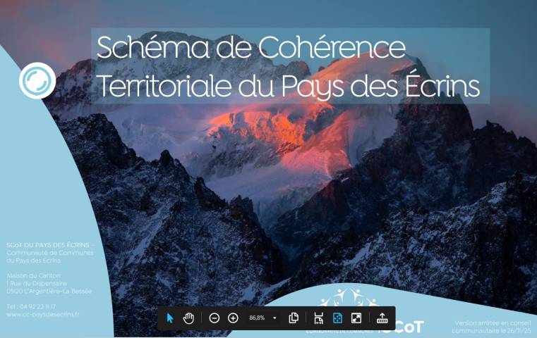 SCoT, une étape clé franchie : l'arrêt du projet