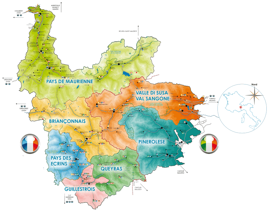 carte hautes vallees