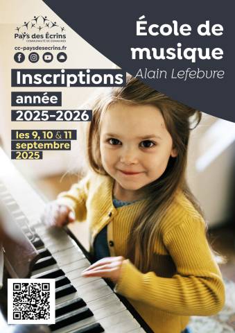 AFFICHE RENTRÉE ECOLE DE MUSIQUE 2025 web