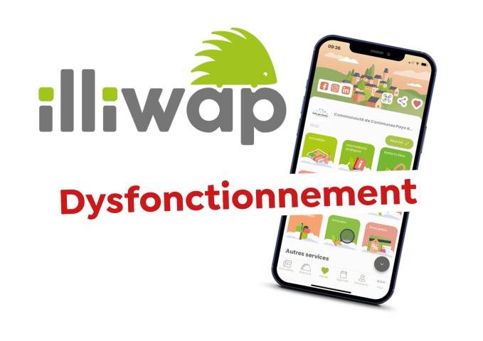 Info dysfonctionnement Illiwap