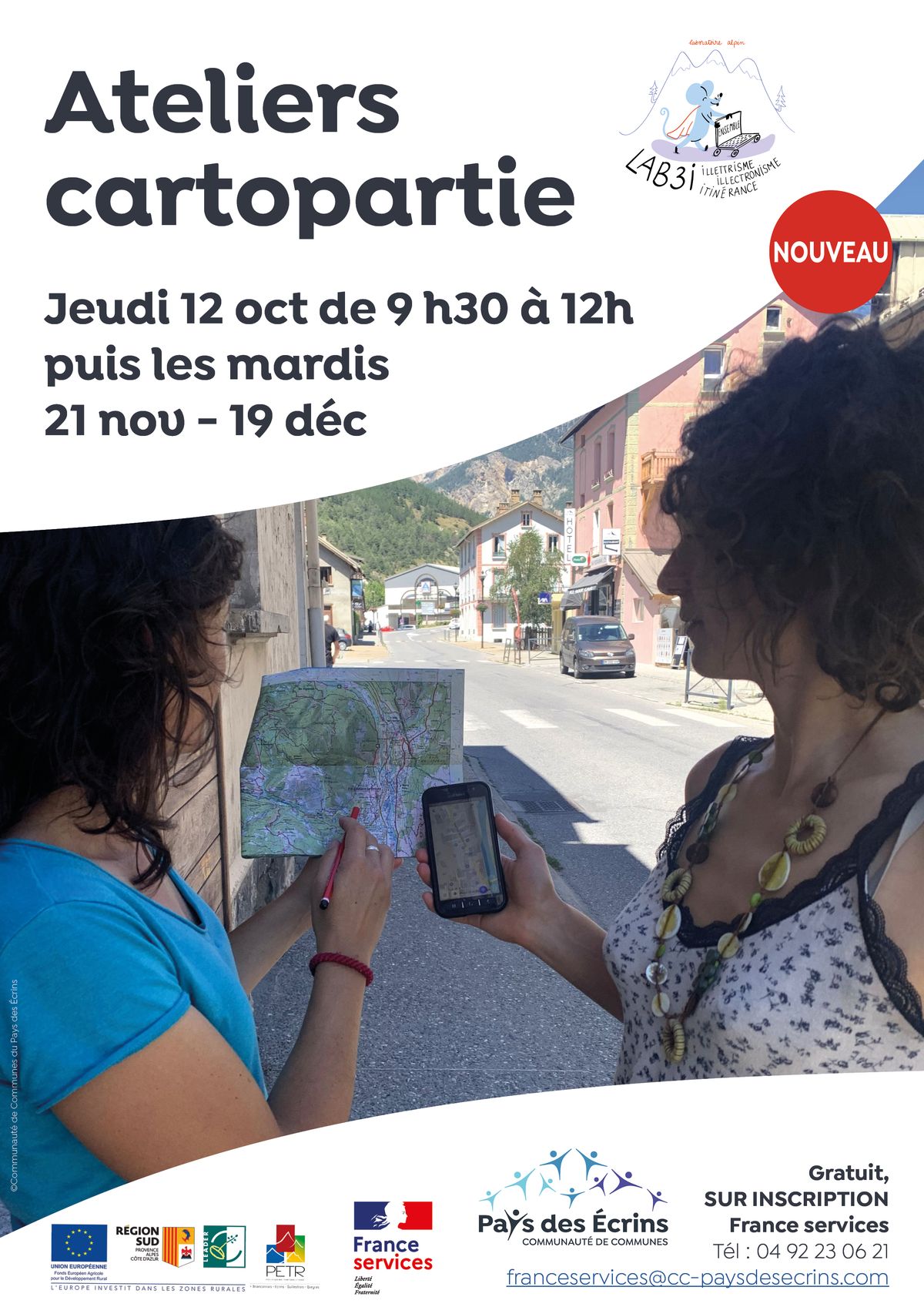 Affiche ateliers cartopartie